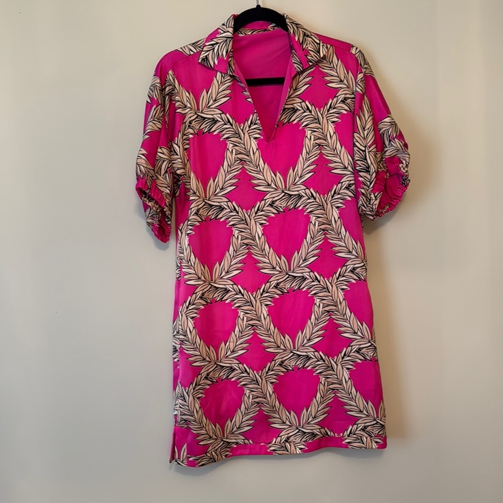 Lilly Pulitzer Pink and Cream Dress